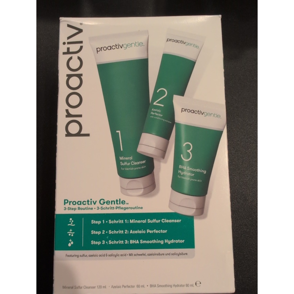 Proactiv Gentle 3-Step Travel Set Sulfur/Azelaic/Salicylic 60/30/30 mL